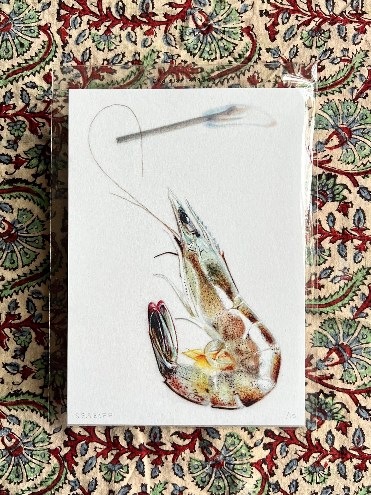 Limited Edition “Flambé” A5 Art Print